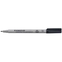 STAEDTLER Lumocolor Folienstifte 1.0 mm Schwarz
