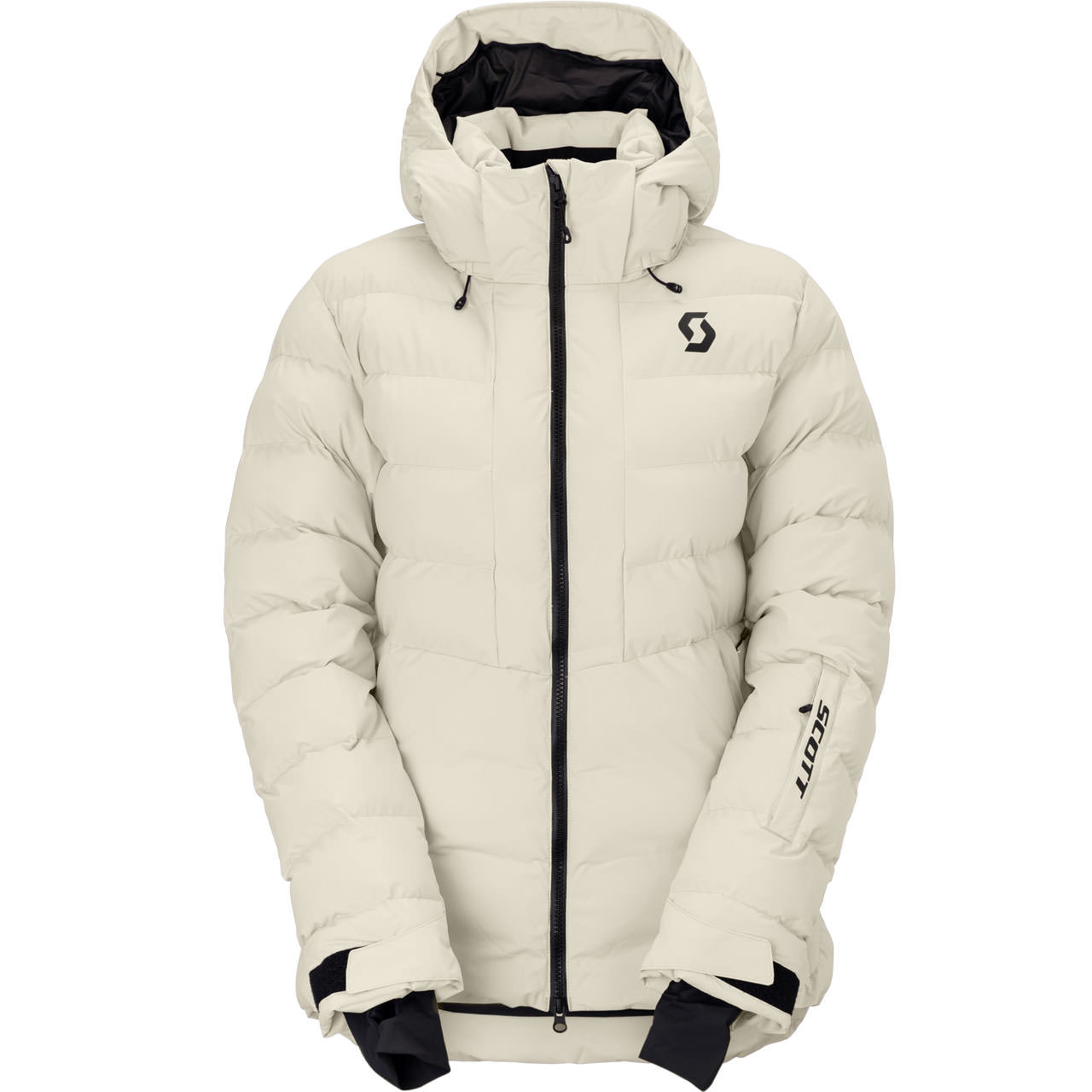 Scott Damen Skijacke ULTIMATE WARM latte beige - M
