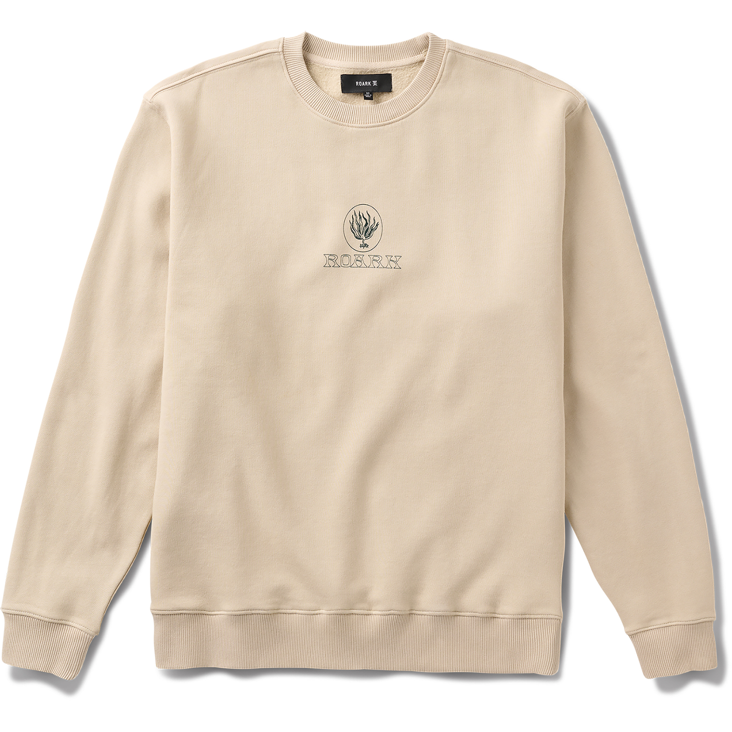 Roark Seaweed Knowledge Herren Pullover weiss Größe M Lifestyle Hautfreundlich