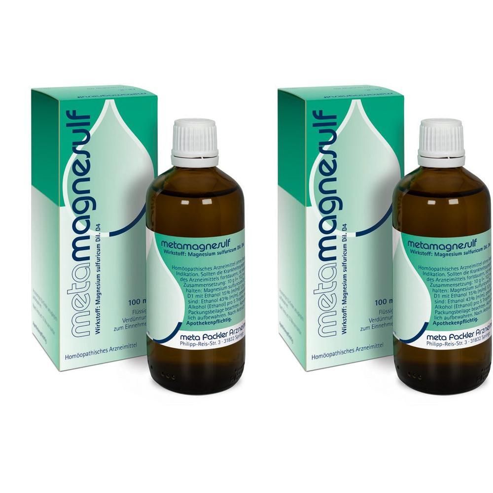 Metamagnesulf Tropfen zum Einnehmen 2x 2x100 ml