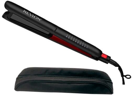 REVLON UTENSILIOS CABELLO Plancha Digital Negra Indicadores LED