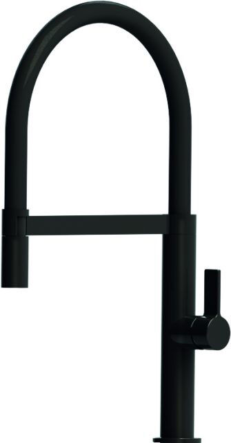 elleci Mokwavbk Rubinetto Cucina Miscelatore Monocomando Colore Nero - Mokwavbk Wave