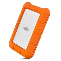 LaCie Rugged USB-C Externe Festplatte 4000 GB Orange, Silber