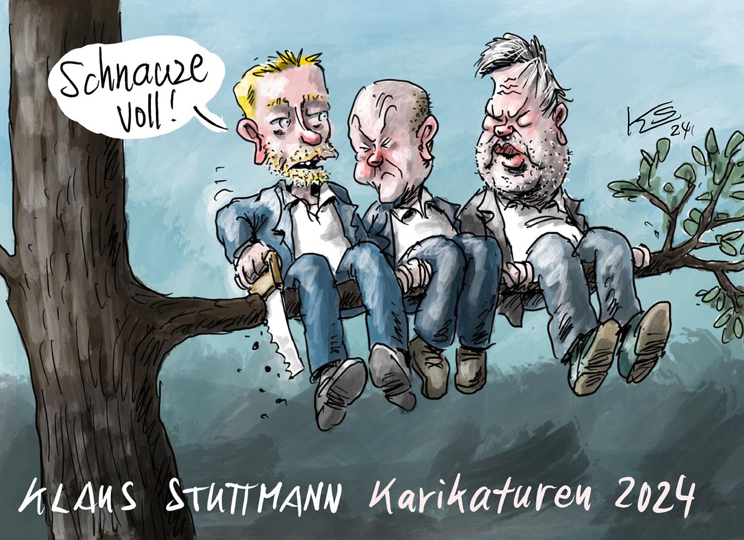 Klaus Stuttmann - Schnauze voll! - Stuttmann Karikaturen 2024: Die besten Karikaturen des Jahres 2024 von Klaus Stuttmann - Jahresrückblick (Cartoon-Jahresbände: Das beste von Klaus Stuttmann und Heiko Sakurai) - Preis vom 09.10.2026 07:28:09 h