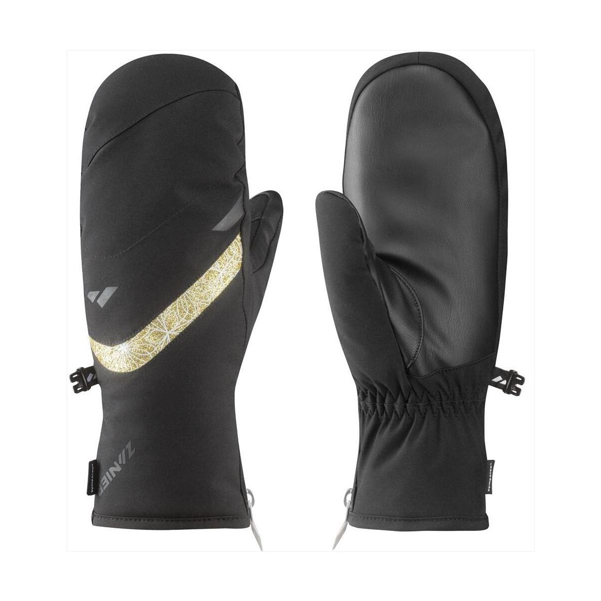 Zanier STUBAI.STX Mitten schwarz - gold (2051) 8 27013-2051-8