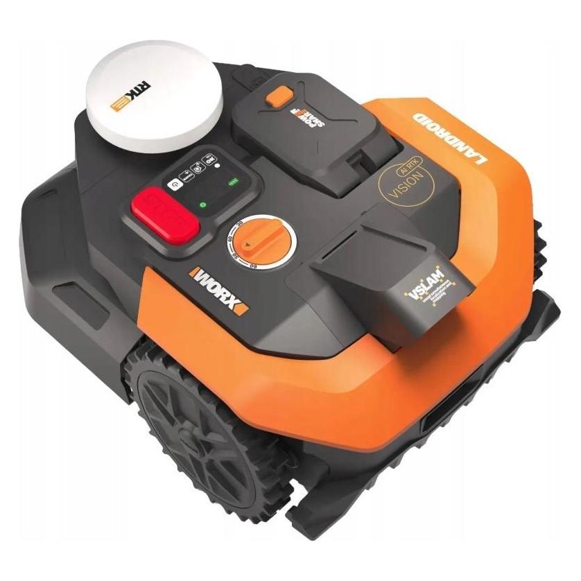 Worx Landroid Vision (300 m², Ohne Begrenzungskabel) (WR303E)