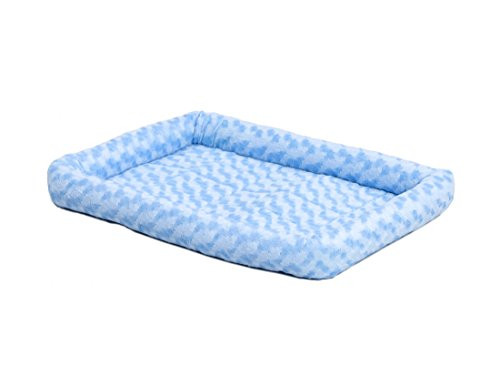 MidWest Homes for Pets QuietTime designhondenkussen maat XS-H met kunstbont rand