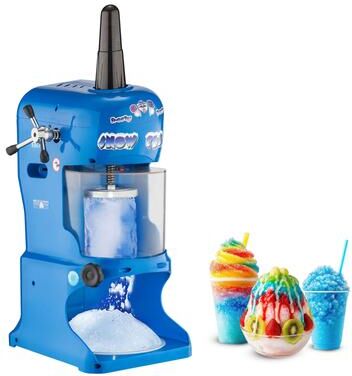 Shaved Ice Machine 360lbs/hour 250W Electric Ice Shaver and Snow Cone Machine with Steel Blades by Great Northern Popcorn