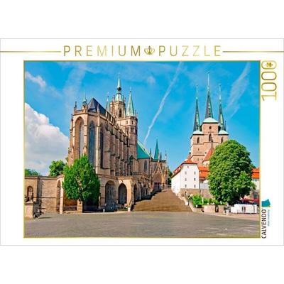 CALVENDO Puzzle Erfurt Dom | 1000 Teile Lege-Größe 64x48cm Foto-Puzzle für glückliche Stunden, Sonstige von , Calvendo Puzzle