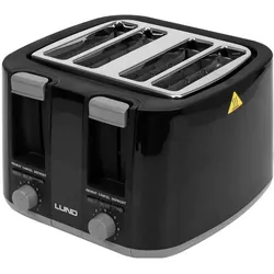Toya LUND TOSTER 1300-1500W CZARNY, Toaster, Schwarz