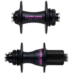 CHRIS KING Naben Set Road R45D Gen 4 Edelstahl Center Lock | Steckachs