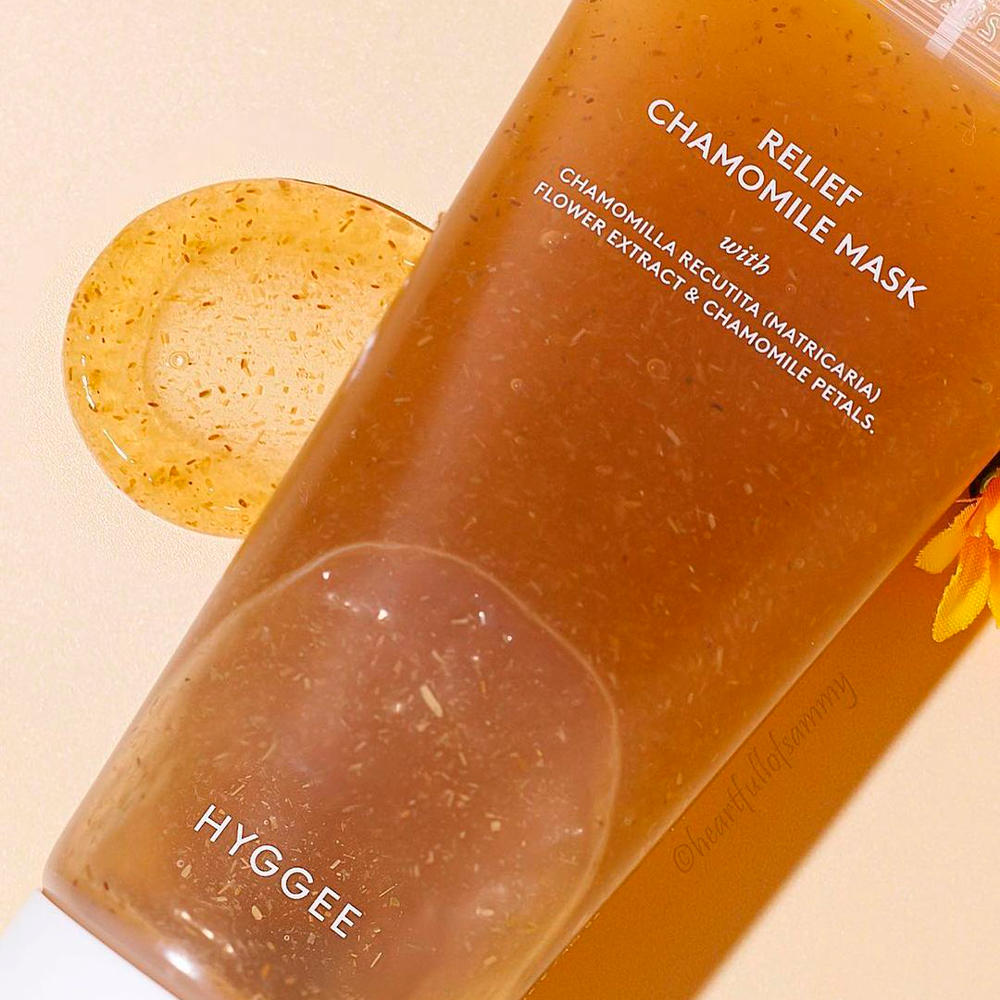 Hyggee Relief Chamomile Mask for All Skin Types 95mL Expiration Date: 2026-12-18