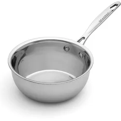 Scanpan Fusion 5 Saucepan, 18 cm, 1.3 L, Pfanne + Kochtopf, Silber