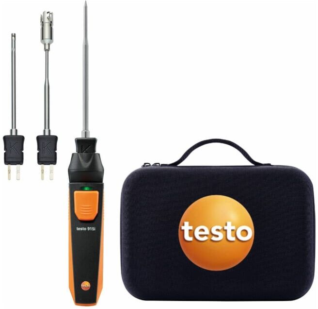 Kit de température Testo 915i, thermomètre avec sondes de température (0563 5915)