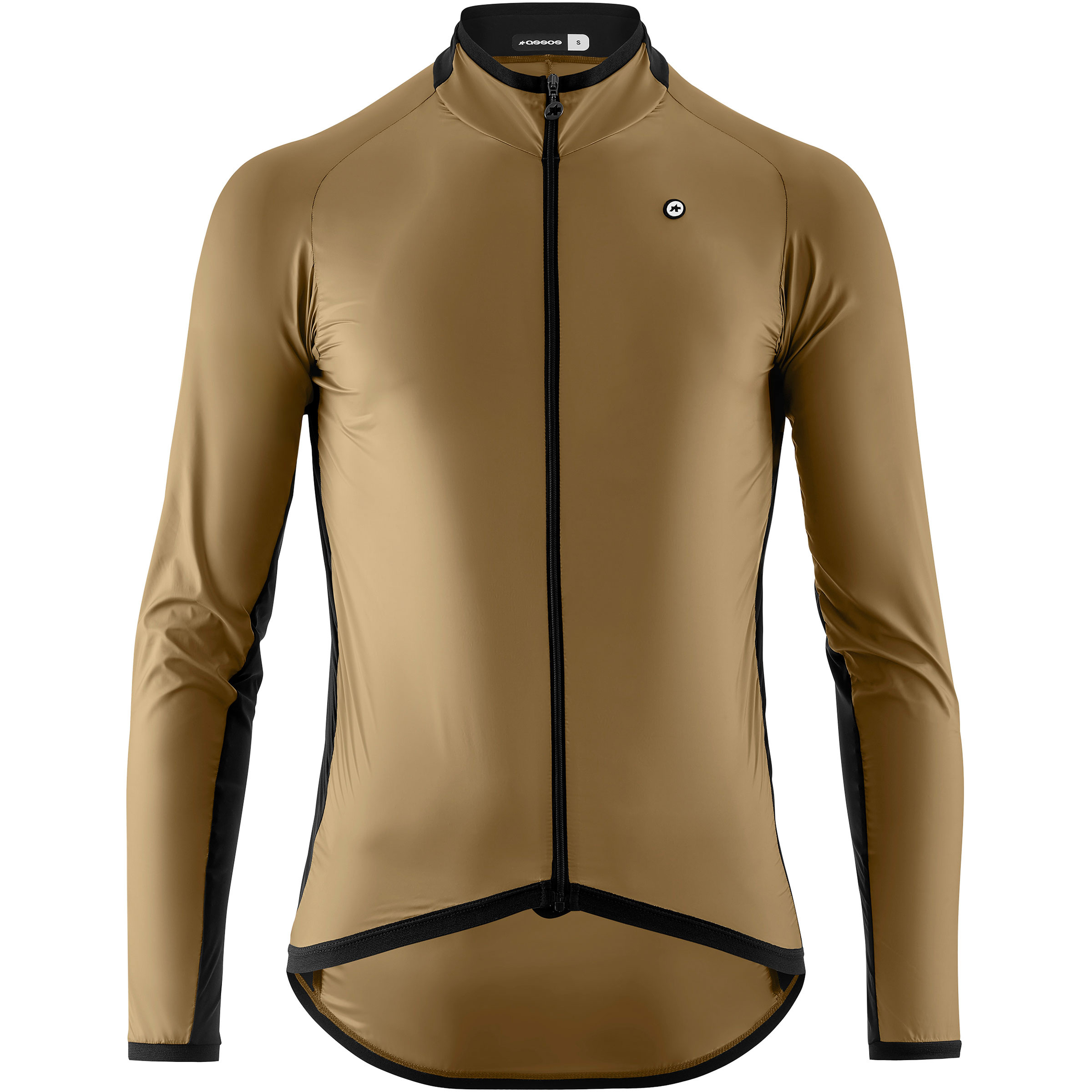 Assos Mille GT C2 Wind Herren Fahrradjacke braun Größe M Rennrad | Gravel Klein verpackbar Wasserabweisend
