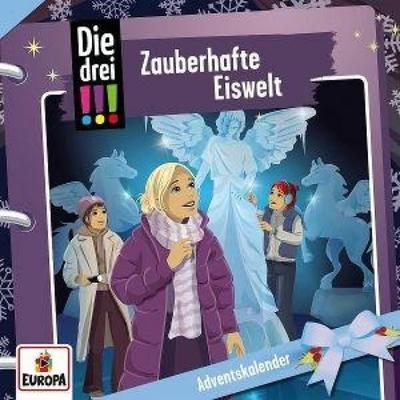 Die drei !!! Adventskalender: Zauberhafte Eiswelt - Kirsten Vogel, CD, 9783803261977