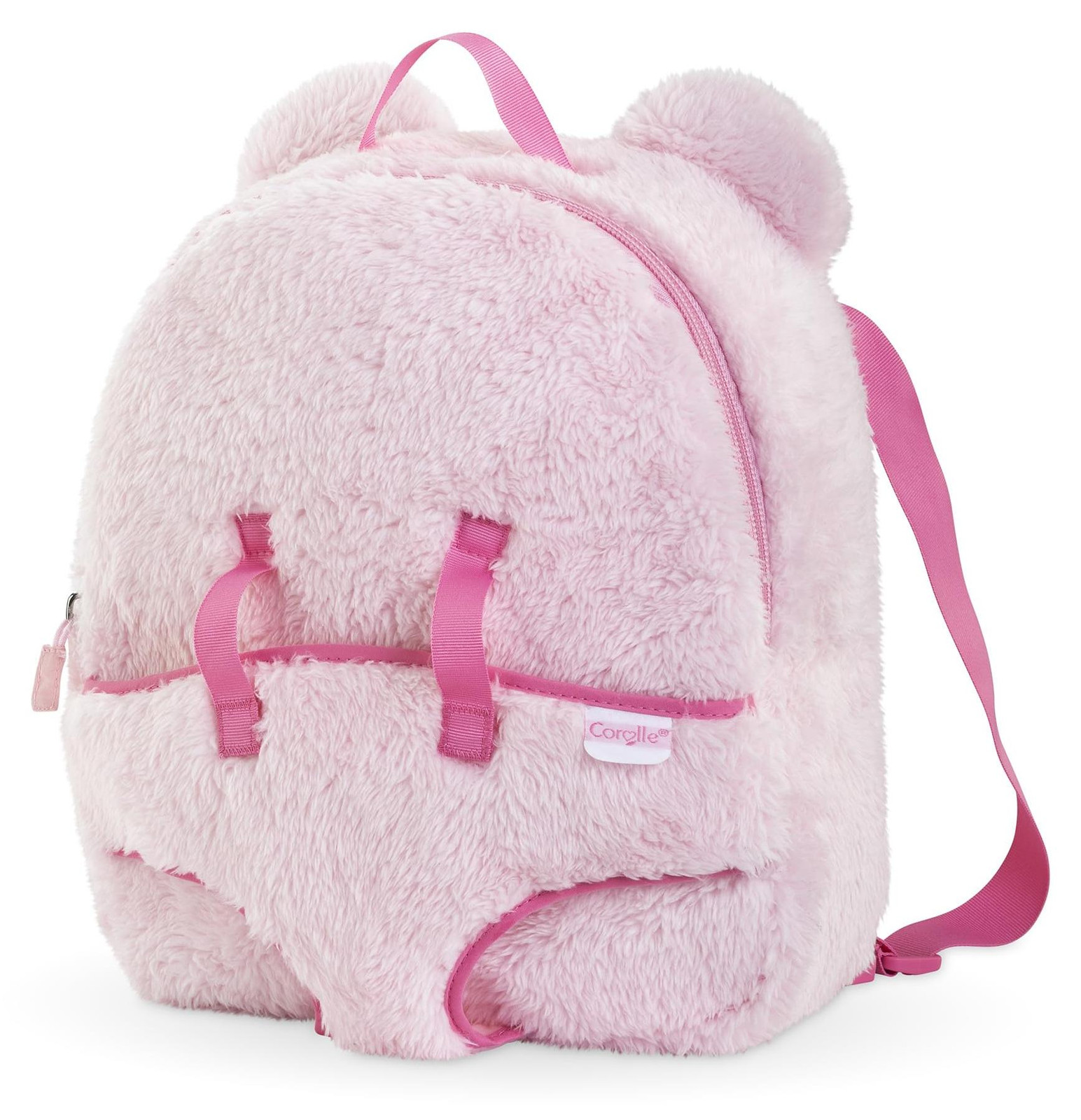 Corolle Poppenrugzak - Roze - Voor poppen van 30 cm - Leeftijd 3+