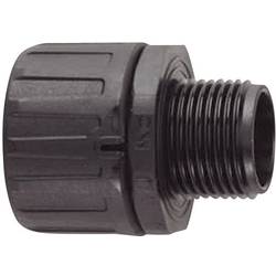 HellermannTyton 166-21001 HG13-S-M16 Schlauchverschraubung Schwarz M16 9.80 mm Gerade 1 St.