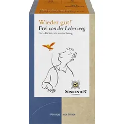 Sonnentor Frei von der Leber weg Tee Wieder gut! bio (18Btl)