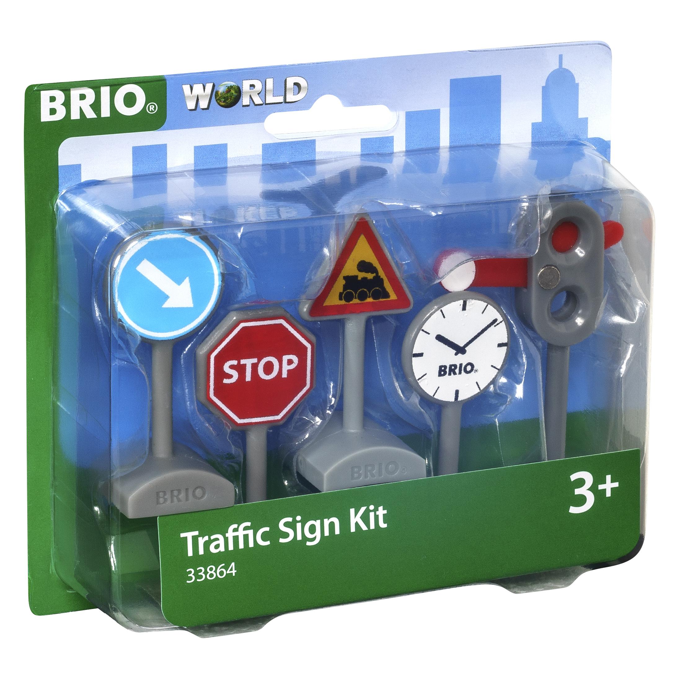 Brio Eisenbahn Verkehrsschilder Set (BP1187356200) (53.033.864)