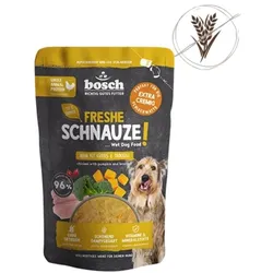 BOSCH Freshe Schnauze 250g Huhn, Kürbis & Brokkoli Hundenassfutter 16 x 250g Huhn, Kürbis & Brokkoli Sparpaket