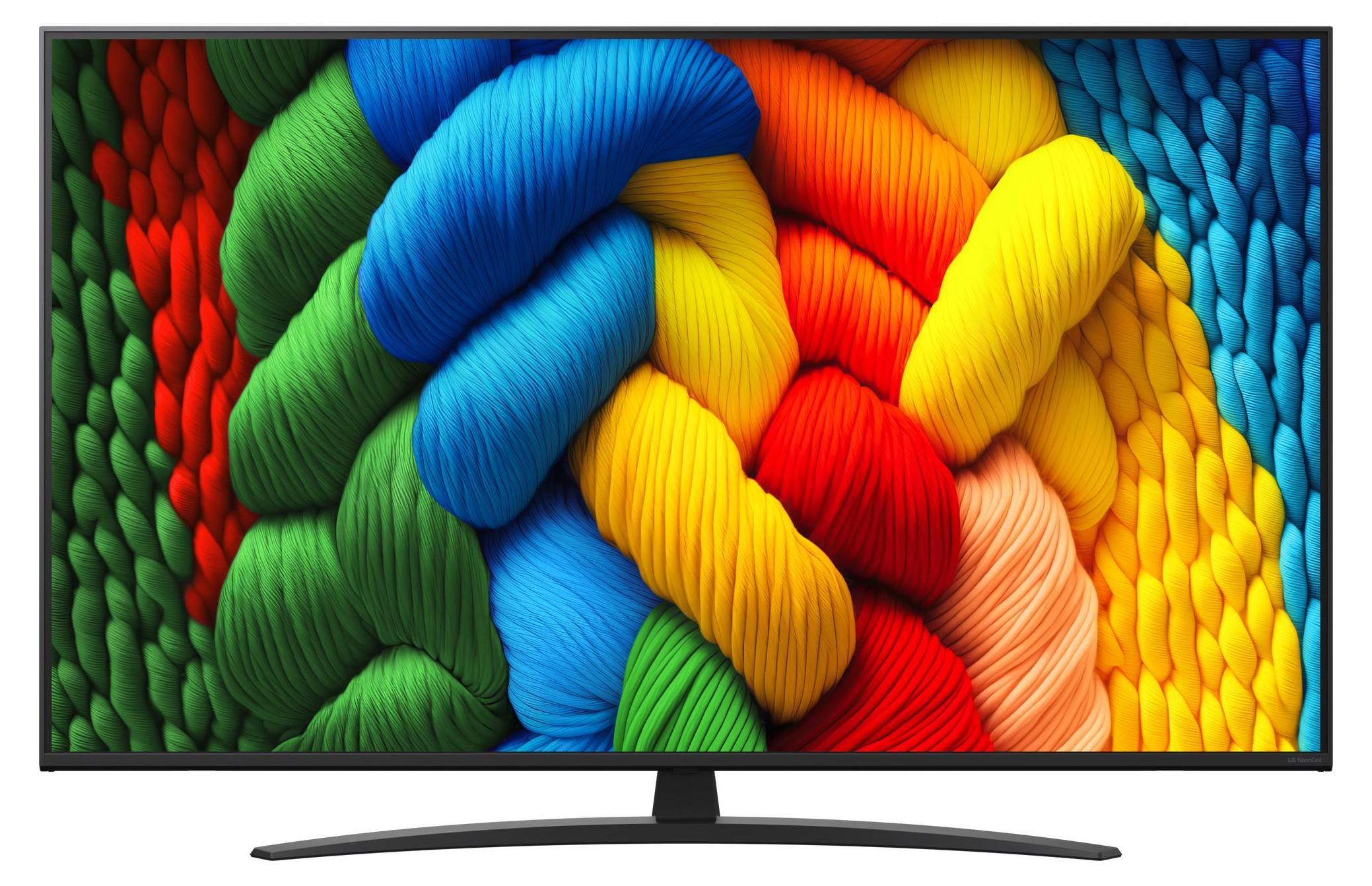 LG NanoCell AI 55NANO81A6A, 139,7 cm (55"), 3840 x 2160 Pixel, NanoCell, Smart-TV, WLAN, Schwarz