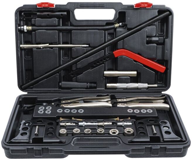 Kit de montage/démontage de ressorts de valve universel 21 pièces BGS Do it yourself (8595)