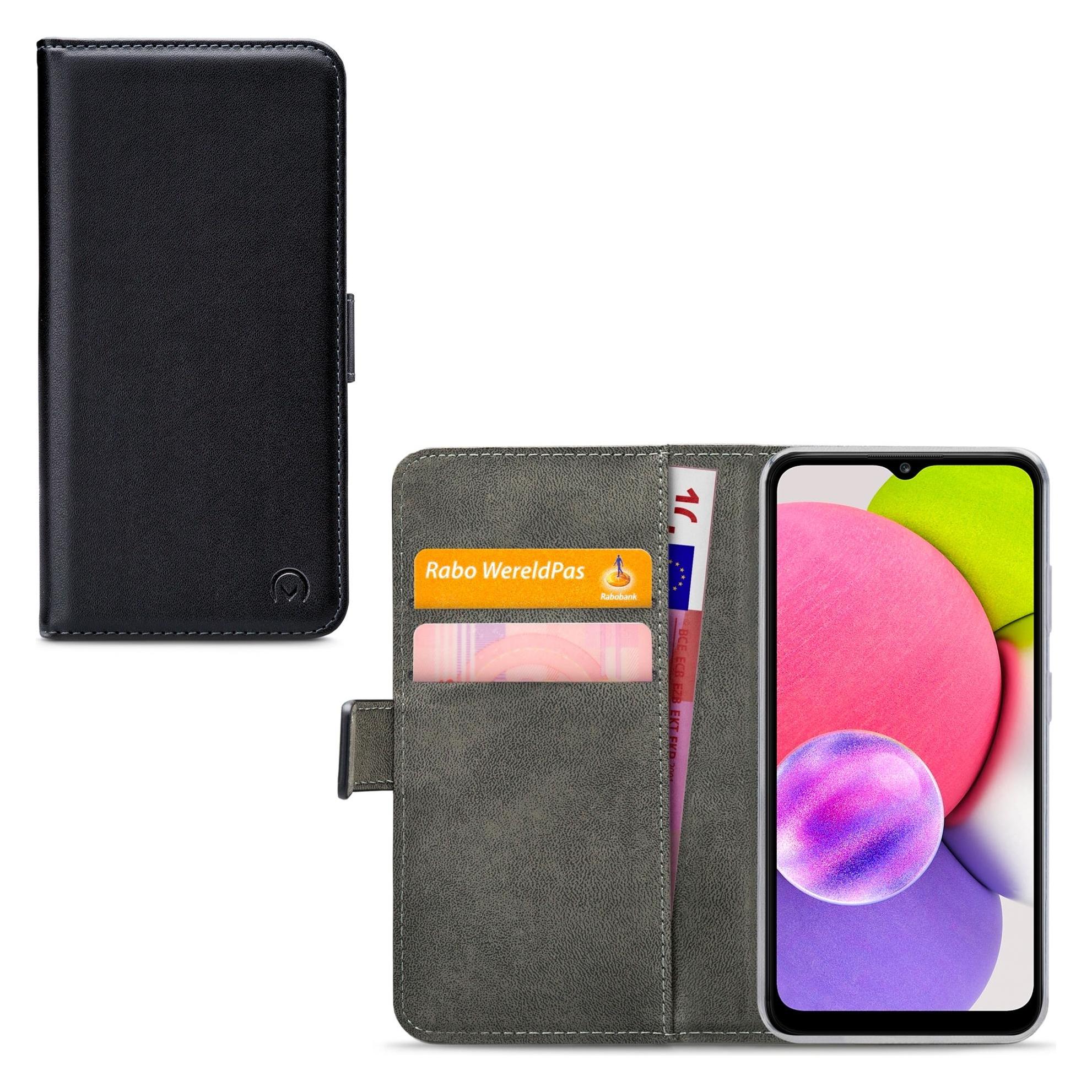 Mobilizera Mobilize Classic Gelly Wallet Book Cover Til Samsung Galaxy A03s Sort (Samsung Galaxy A03s) (27349)