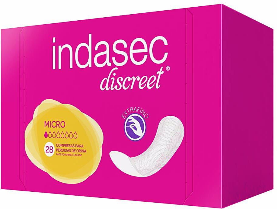 Indasec Dermoseda micro serviette d’incontinence