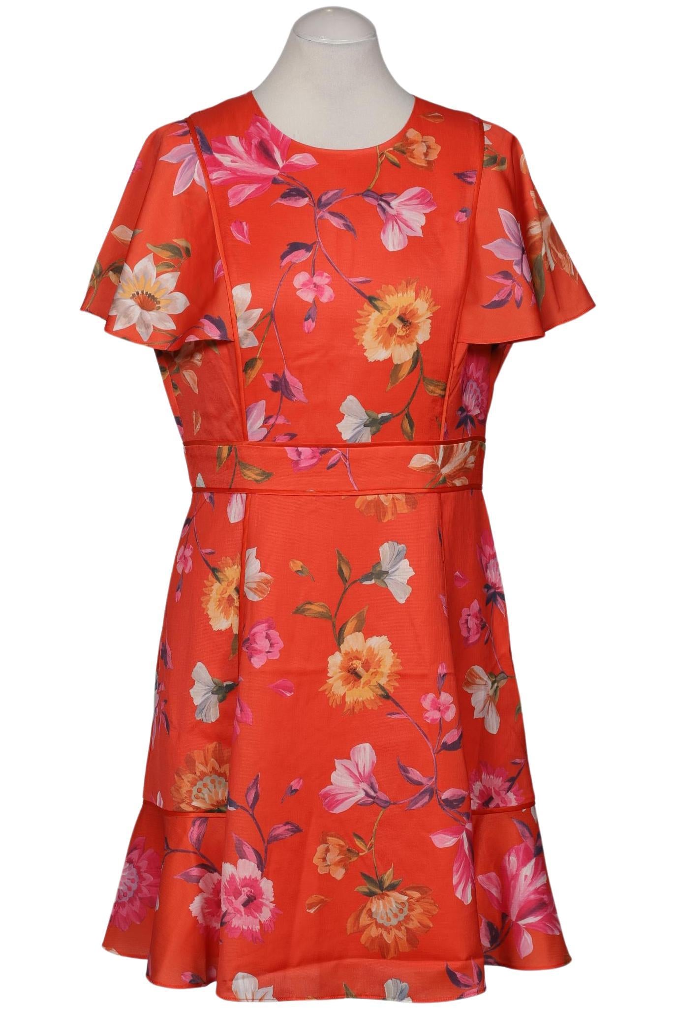TED Baker Damen Kleid, Orange, Gr. EU 40 (Ted Baker 3), Synthetik - Second Hand