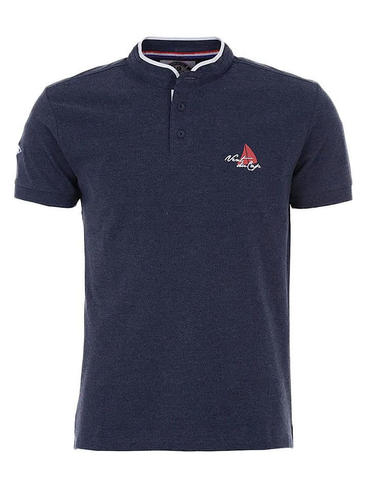 Vent du Cap Poloshirt "Carmand" in Dunkelblau - XL