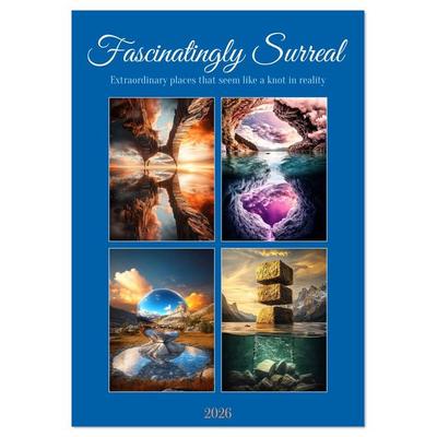 Fascinatingly Surreal (Desk Calendar 2026 DIN A5 portrait), CALVENDO 12 Month DeskCalendar