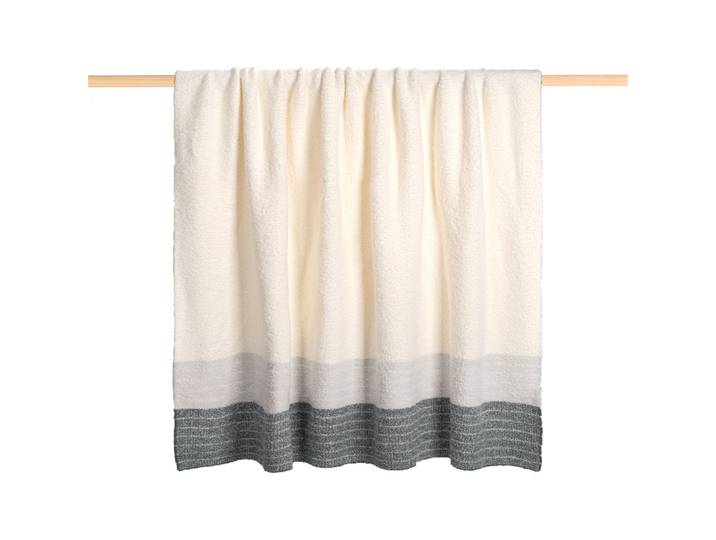 Wohndecke Alina silber Polyester 130 x 170 cm - Material: 100% Polyester - Wohndecke