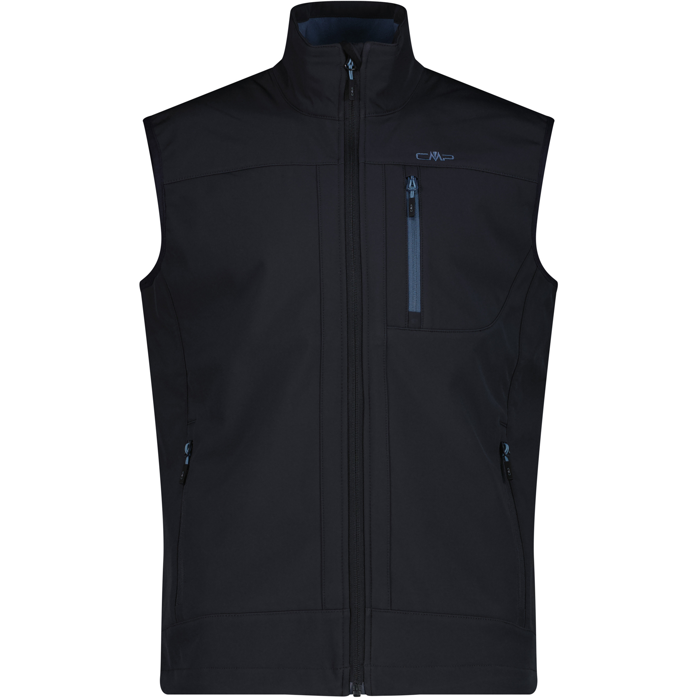 CMP Softshell Weste Herren Softshellwesten grau Größe XXL Camping Wasserdicht Wasserabweisend