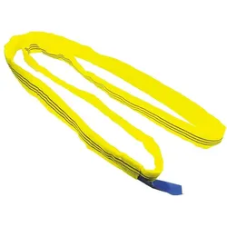 RS PRO, Fördertechnik, Yellow round lifting sling,3m 3ton pull