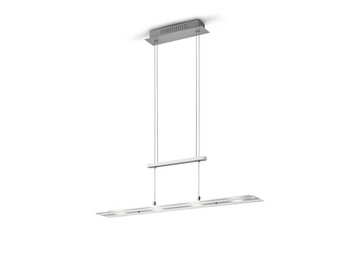 Glazen hanglamp Milos nikkel Trio - R32004107