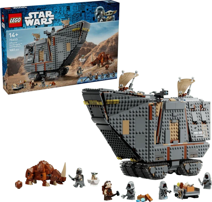 LEGO Star Wars 75453 Offworld Sandkrawler und Schlammhorn