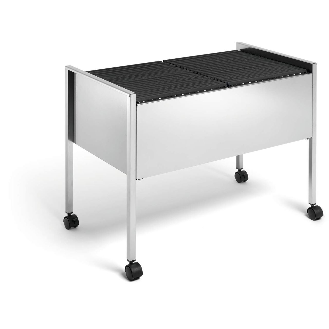 DURABLE Hängemappenwagen Quer-Registratur silber für bis zu 100 Hängemappen