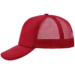 Mesh Basecap "MB070" 5-Panel-Polyester - red