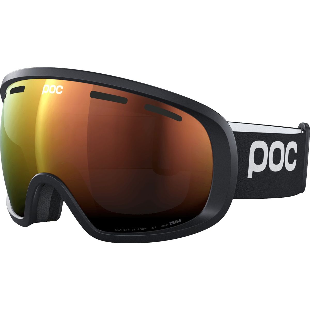 POC Fovea WF uranium black/partly sunny orange (8701) PC408418701ONA1