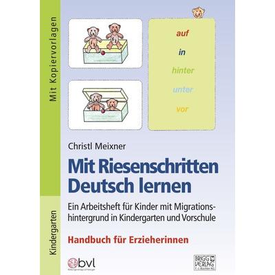 Mit Riesenschritten Deutsch lernen - Handbuch, Taschenbuch von Christl Meixner, Brigg, 978-3-95660-313-6