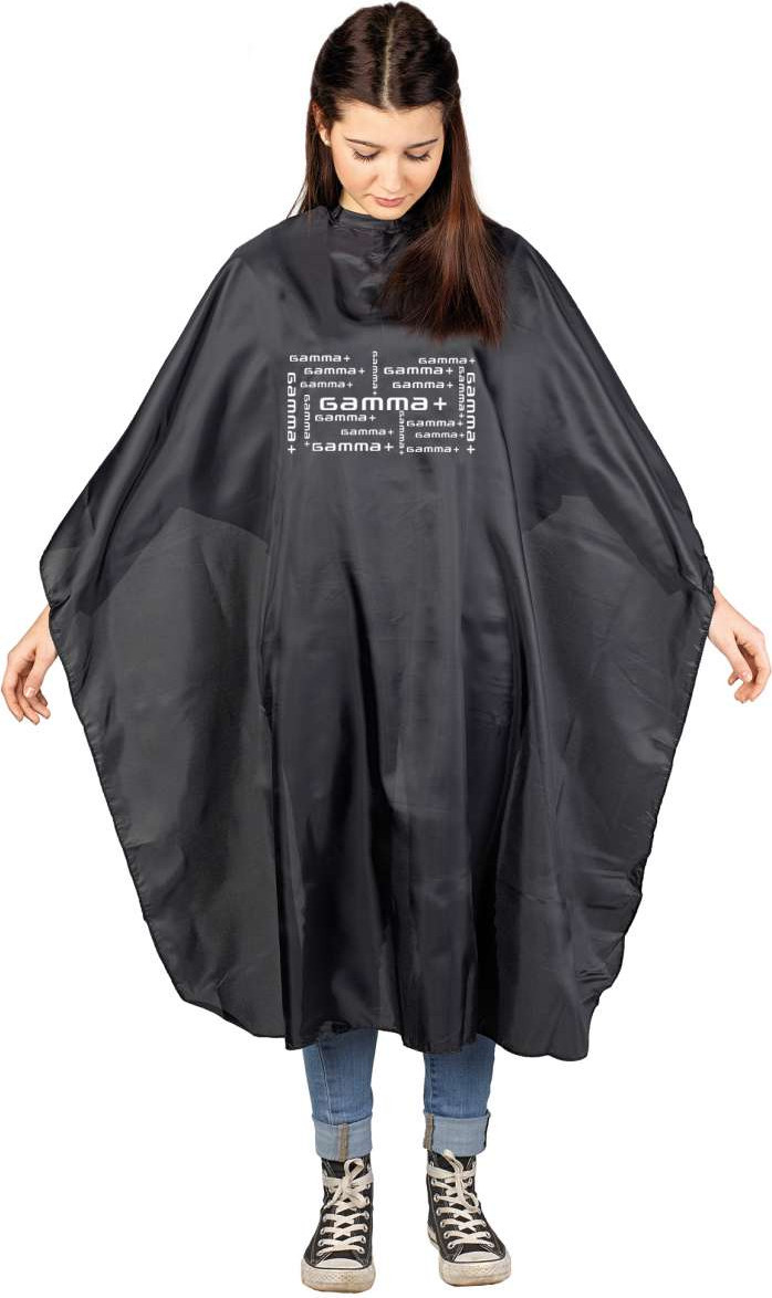 Gamma+ Friseurumhang schwarz GP1238