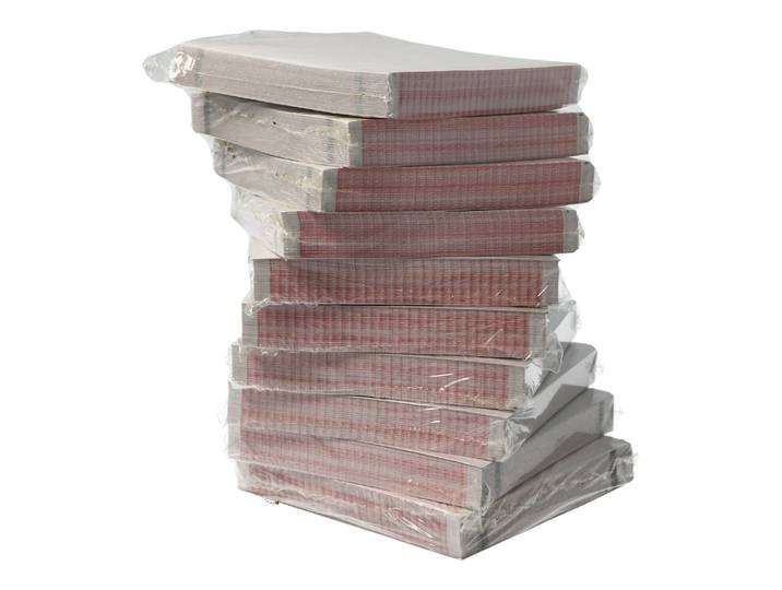 ECG papier - 10 x gevouwen positie - geschikt voor inch defibrillator