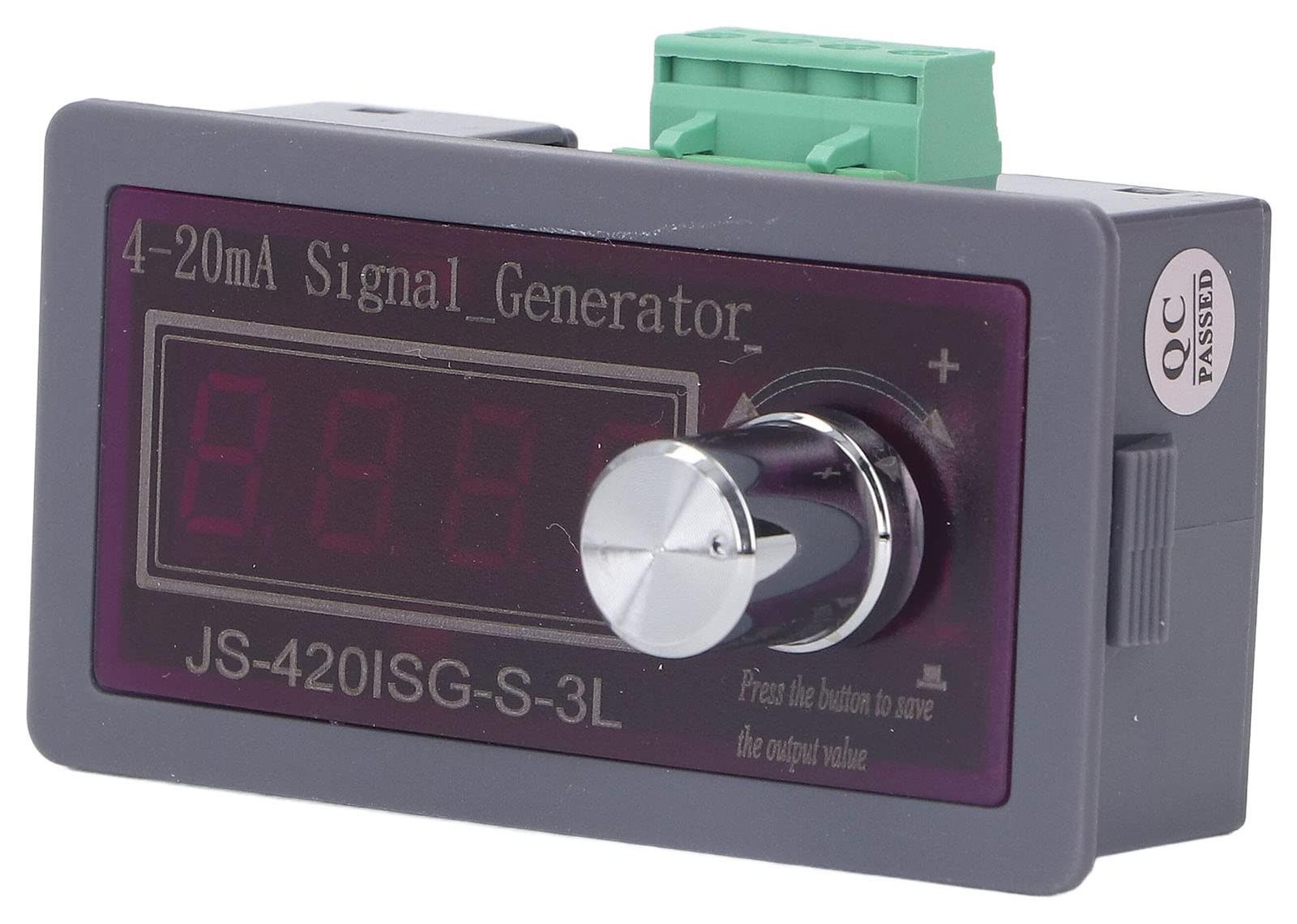 Dripio Signaalgenerator 4-20mA met LED-display voor PLC-tests