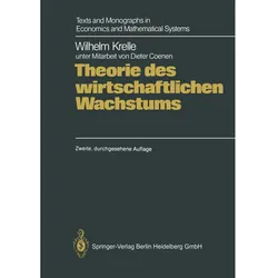 Theorie des wirtschaftlichen Wachstums, Fachbücher von Wilhelm Krelle