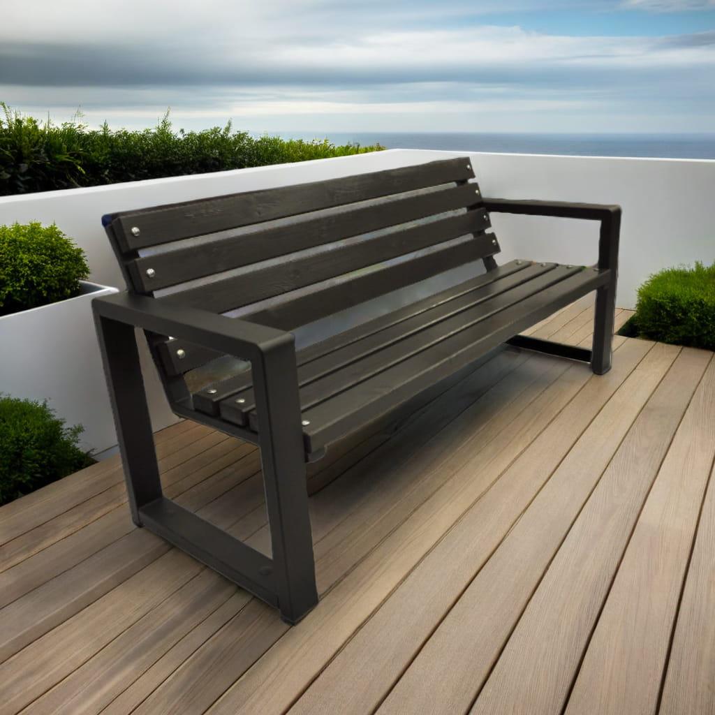 Grande Gartenbank 175 cm Teak