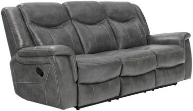 Coaster Conrad Upholstered Padded Arm Motion Sofa Grey