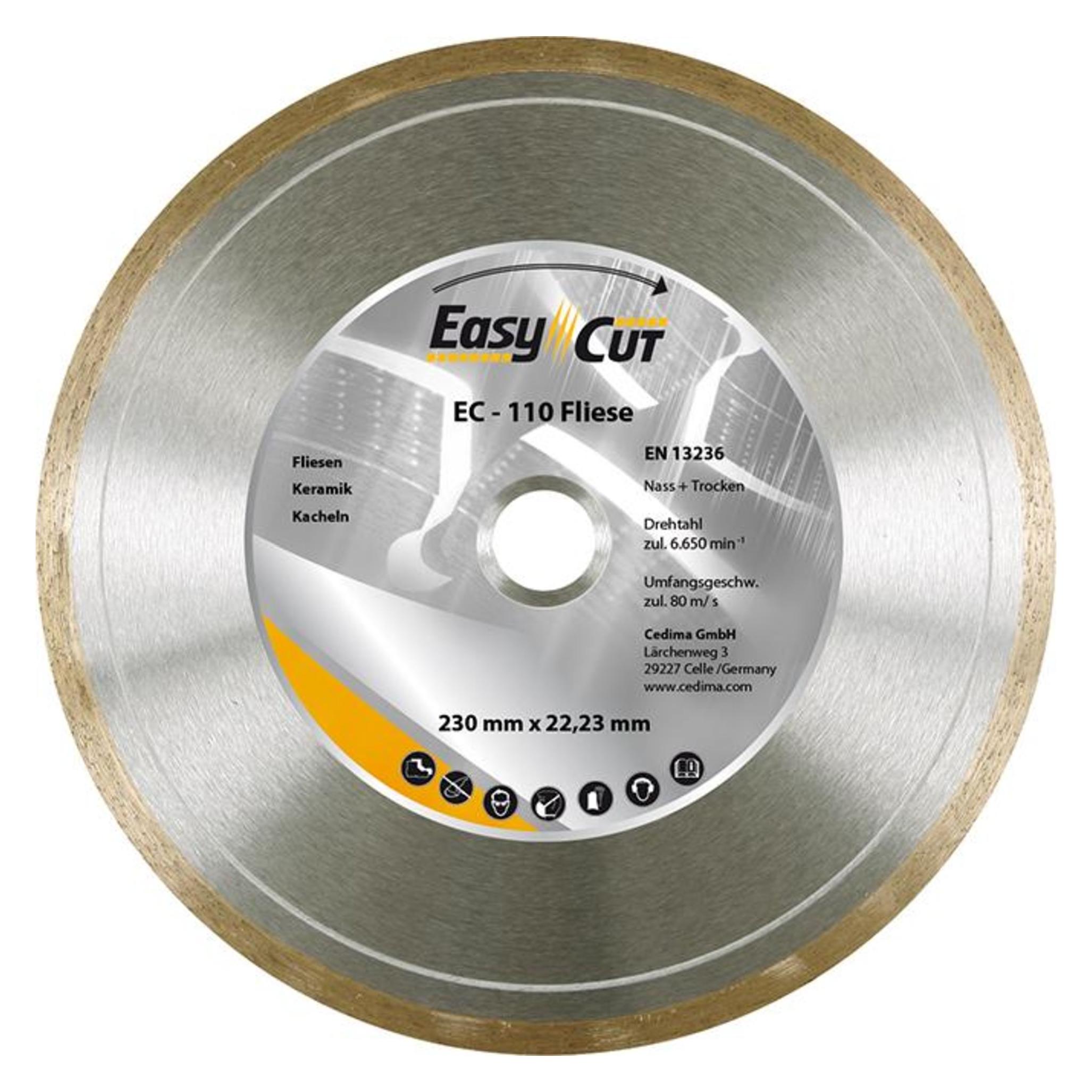 Cedima Diamond Conticuous Cutting Blade 125x1 (10000804)