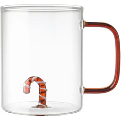 Tasse Christmas Rot/Weiß ca. 360ml