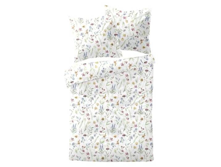 Dormisette Mako-Satin Bettwäsche Blumen bunt